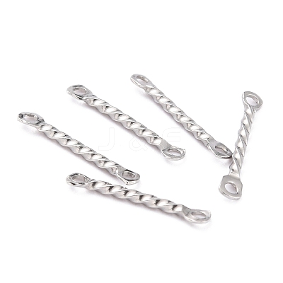 Tarnish Resistant 201 Stainless Steel Links Connectors STAS-B011-02B-P-1