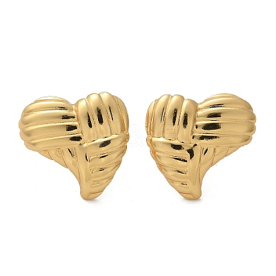 304 Stainless Steel Stud Earrings EJEW-L296-013G-04-1