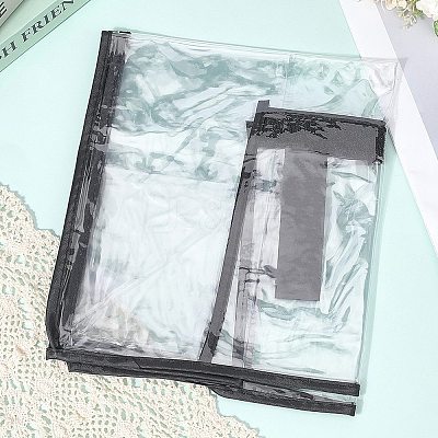 Transparent PVC Luggage Cover AJEW-WH20080-52D-1