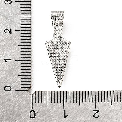 Brass Shell Pendants KK-D328-25P-1