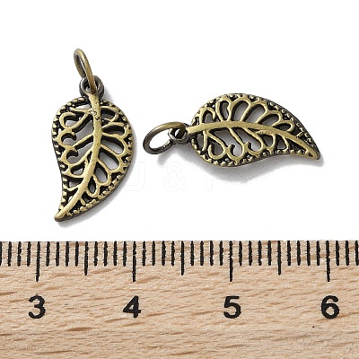 Tibetan Style Brass Pendants KK-M284-38AB-1