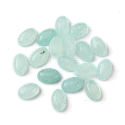 Natural White Jade Cabochons G-A094-01A-30-1