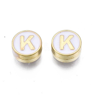 Alloy Enamel Beads ENAM-N052-006-01K-RS-1