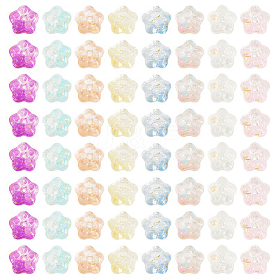 100Pcs Transparent Glass Beads GLAA-TA0004-27-1