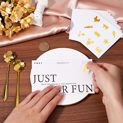 PVC Plastic Self-Adhesive Stickers STIC-WH20002-04B-1