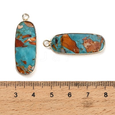 Dyed Synthetic Imperial Jasper Pendants GG-CBAA20A-05G-06-1