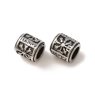 316 Surgical Stainless Steel European Beads SA-CBA7555-01AS-03-1