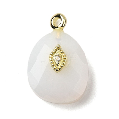 Natural & Synthetic Mixed Gemstone Pendants G-Z090-01G-1