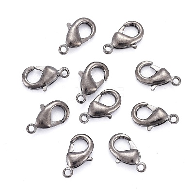 Brass Lobster Claw Clasps KK-902-B-1