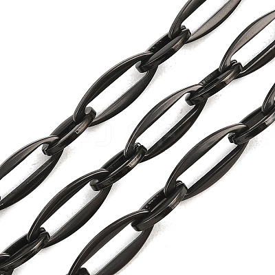 201 Stainless Steel Oval Link Chains CHS-H118-19EB-1