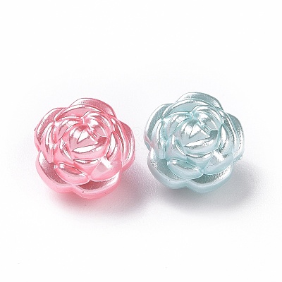 Imitation Pearl Acrylic Beads OACR-E013-21-1