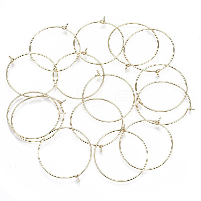 Brass Wine Glass Charms Rings X-KK-R112-037C-NF-1