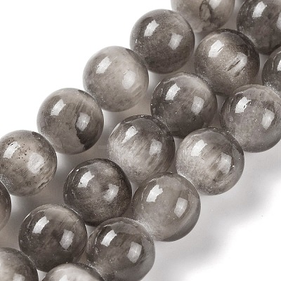 Natural Selenite Beads Strands G-C142-01B-1