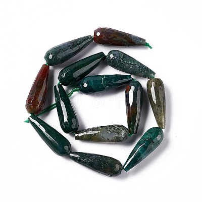 Natural Indian Agate Beads Strands G-I328-06-1