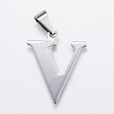 Tarnish Resistant 304 Stainless Steel Pendants STAS-F106-95P-V-1