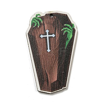 Wood Pendants WOOD-M012-02V-1