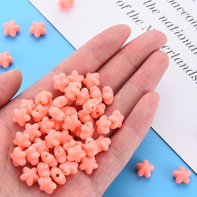 Opaque Acrylic Beads MACR-S373-26-A06-1
