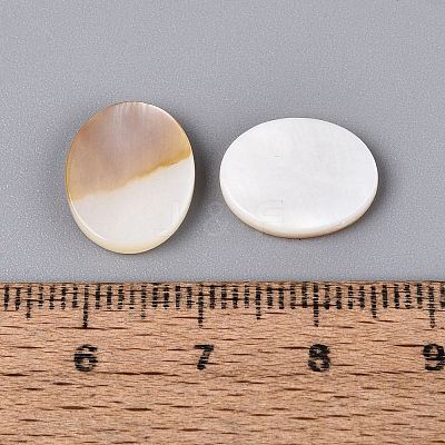 Natural Freshwater Shell Cabochons SHEL-S276-134A-01-1-1