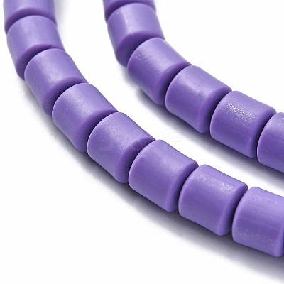 Polymer Clay Bead Strands CLAY-T001-C49-1