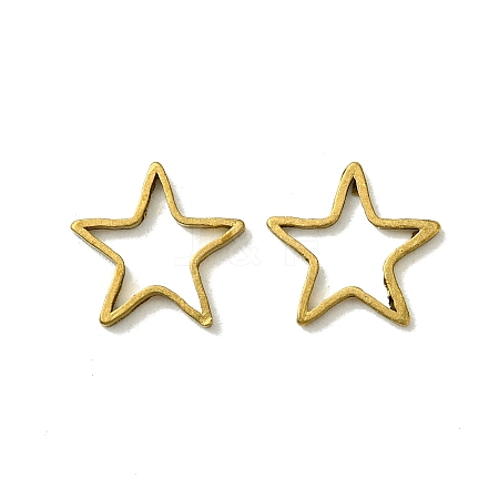 Brass Linking Rings KK-B085-02C-1