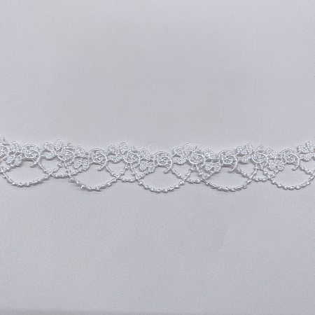 Polyester Lace Trims SENE-PW0017-04A-1