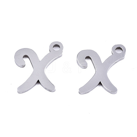 201 Stainless Steel Charms STAS-T044-217P-X-1