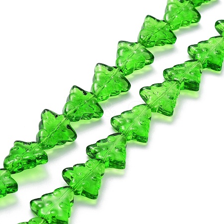 Transparent Glass Bead Strands LS-EGLA-C002-A05-1