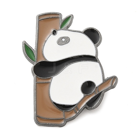 Panda Enamel Pins JEWB-K012-03D-EB-1