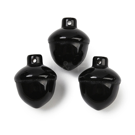Natural Obsidian Pendants G-K354-13B-1