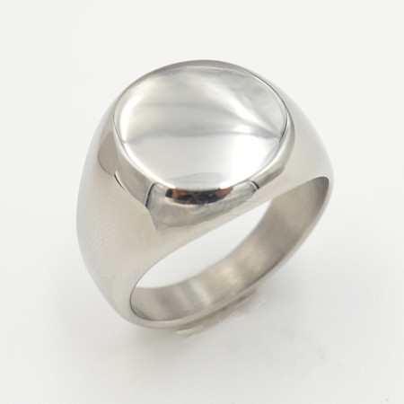 304 Stainless Steel Finger Rings FS-WG5F41B-01-1