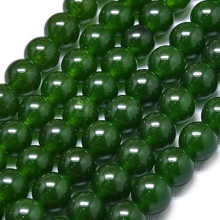 Natural Malaysia Jade Beads Strands G-L645-C01-12mm-05-1