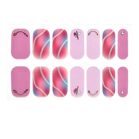 Full Cover Nombre Nail Stickers MRMJ-S060-ZX3348-1