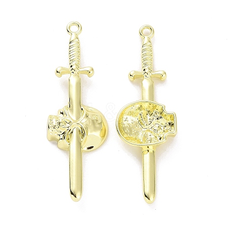 Rack Plating Alloy Pendants LS-PALLOY-D007-67LG-1