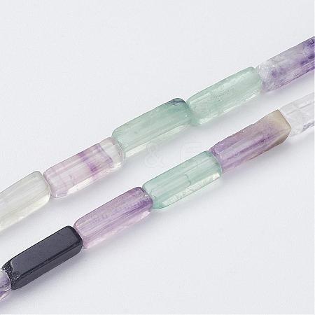 Natural Fluorite Bead Strands G-G968-D13-1