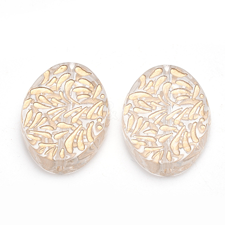 Plating Acrylic Beads LS-X-PACR-S219-01-1