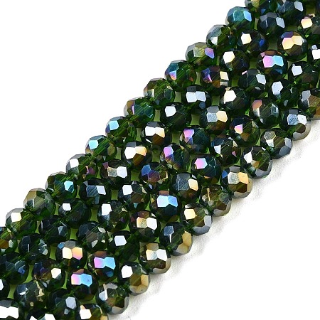 Electroplate Glass Beads Strands LS-EGLA-A044-T3mm-B24-1