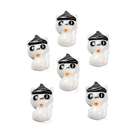 Halloween Opaque Resin Cabochons CRES-I045-01A-02-1