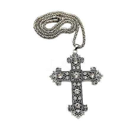 Cross Pendant Necklaces for Men and Women RK9641-1