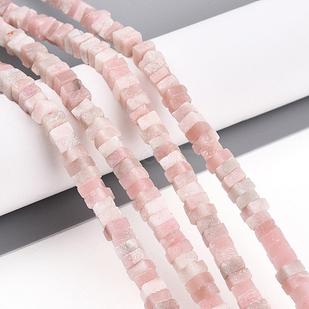Natural Pink Opal Beads Strands G-T140-49C-1