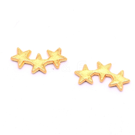 Alloy Cabochons PALLOY-WH0076-95G-RS-1