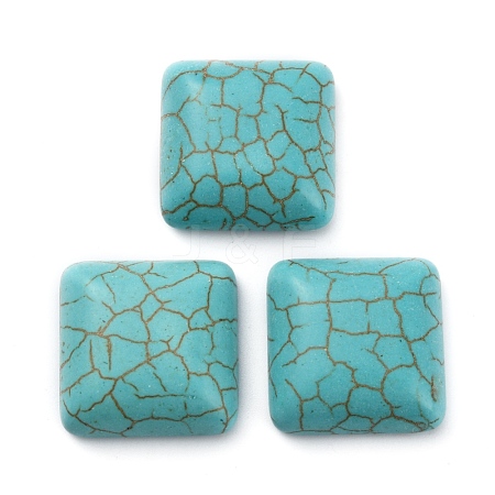 Synthetic Turquoise Cabochons TURQ-WH0001-03H-1