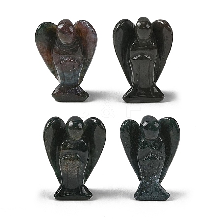 Natural Indian Agate Carved Angle Figurines GG-CBA9C2C-A05-1