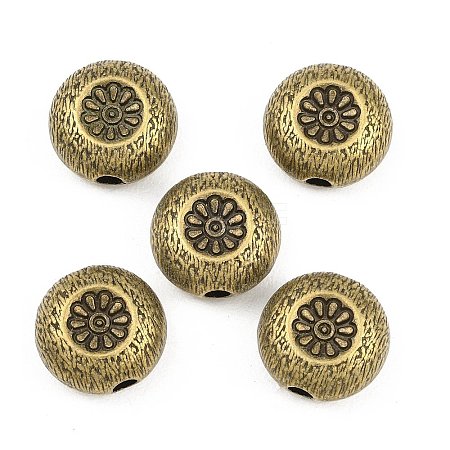 Tibetan Style Alloy Beads FIND-A063-01A-AB-1