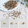 3000Pcs 5 Colors Brass Crimp Beads KK-SP0001-86-4