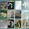 Rectangle Tinfoil Paper Sheets for Craft Engraving LS-DIY-WH0671-302B-01-5