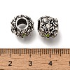 Rack Plating Alloy Enamel European Beads X-PALLOY-P307-14AS-2