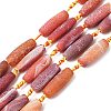 Natural Weathered Agate Beads Strands G-A311-B01-01-2