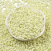 Macaron Color Opaque Frosted Glass Seed Beads X1-SEED-K009-12B-15-2