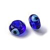 Handmade Evil Eye Lampwork Beads LAMP-F021-01-04-2