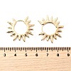 Brass Hoop Earrings EJEW-Z143-01G-5